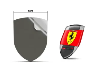 Ferrari Logosticker Universal Exklusiv Anpassbar